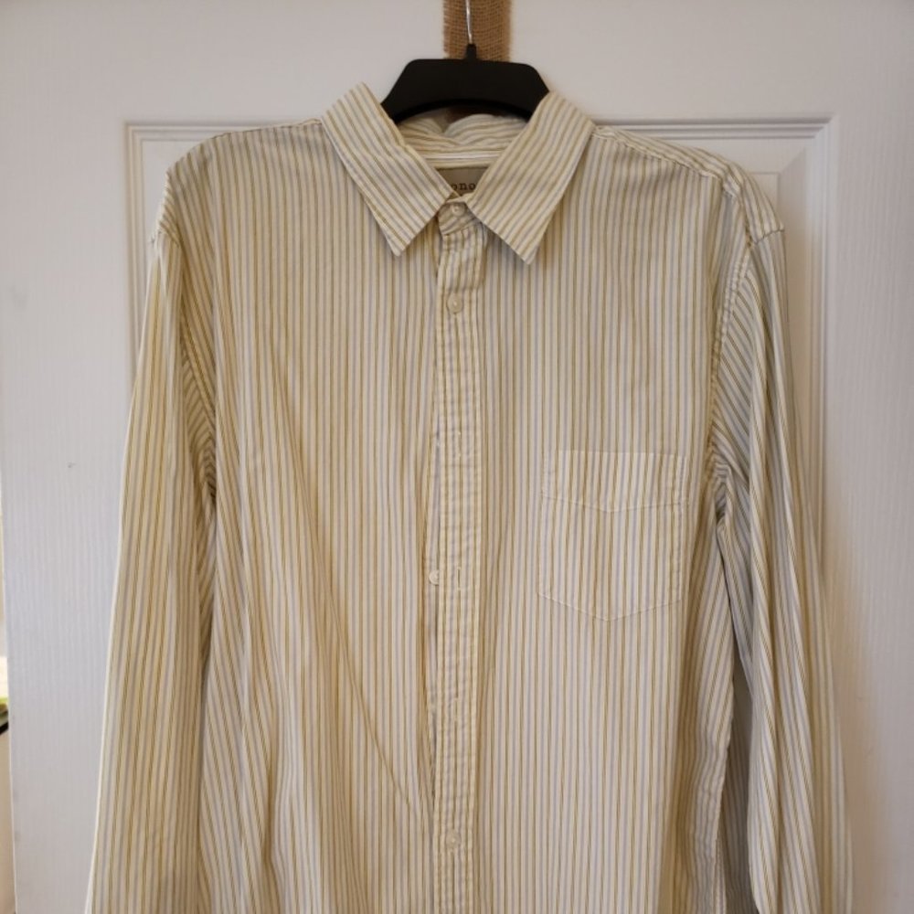 Men's Button Down Oxford Shirt by Sonoma - Size Large